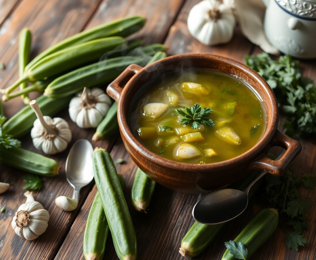 Rüyada Bamya Çorbası Yemek
