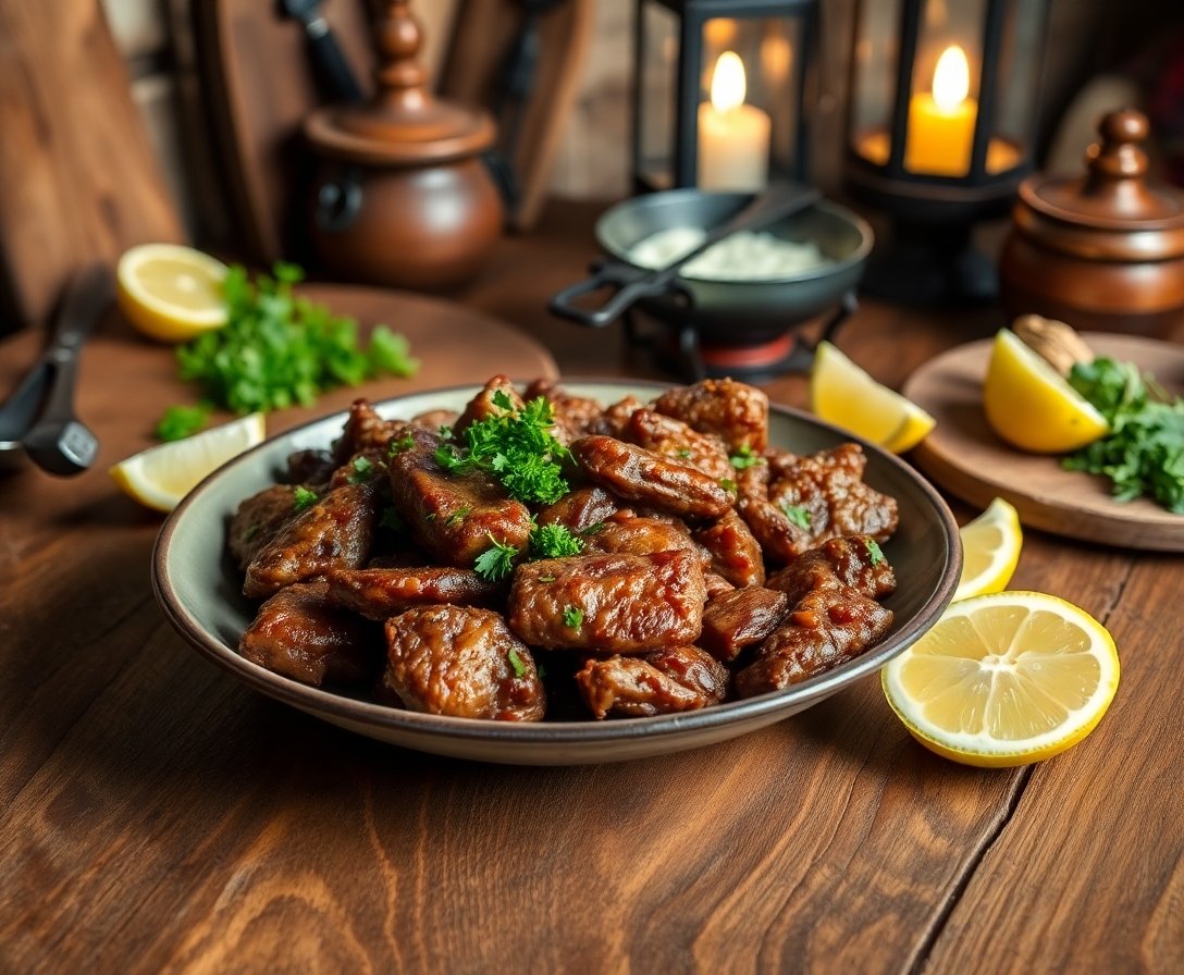 Rüyada Ciğer Tava Yemek